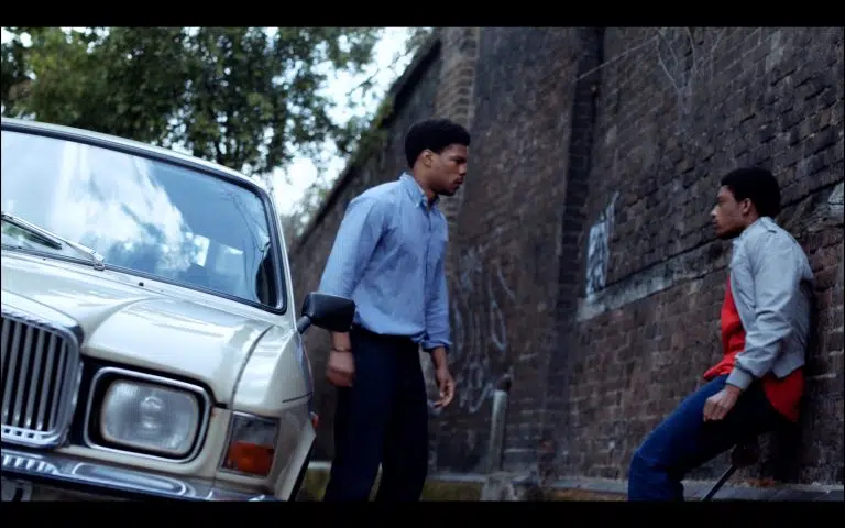 Mid-wide shot from the short film Boy Blue, filmed with Canon Cinema Cameras by London Cinematographer / DoP Ariel Artur.